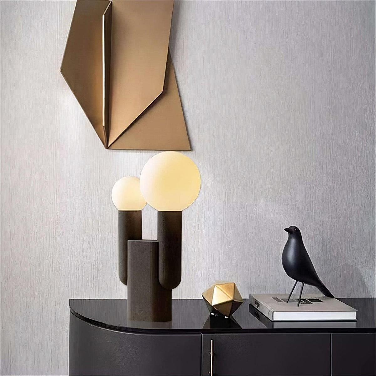 Zevelyre Organic Resin Wall Light