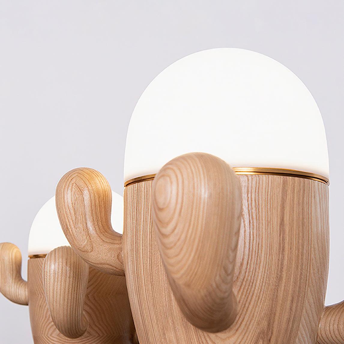 Solivice Wooden Whimsical Table Lamp