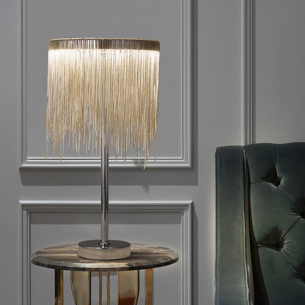 Cascade Cadena Tassel Table Lamp