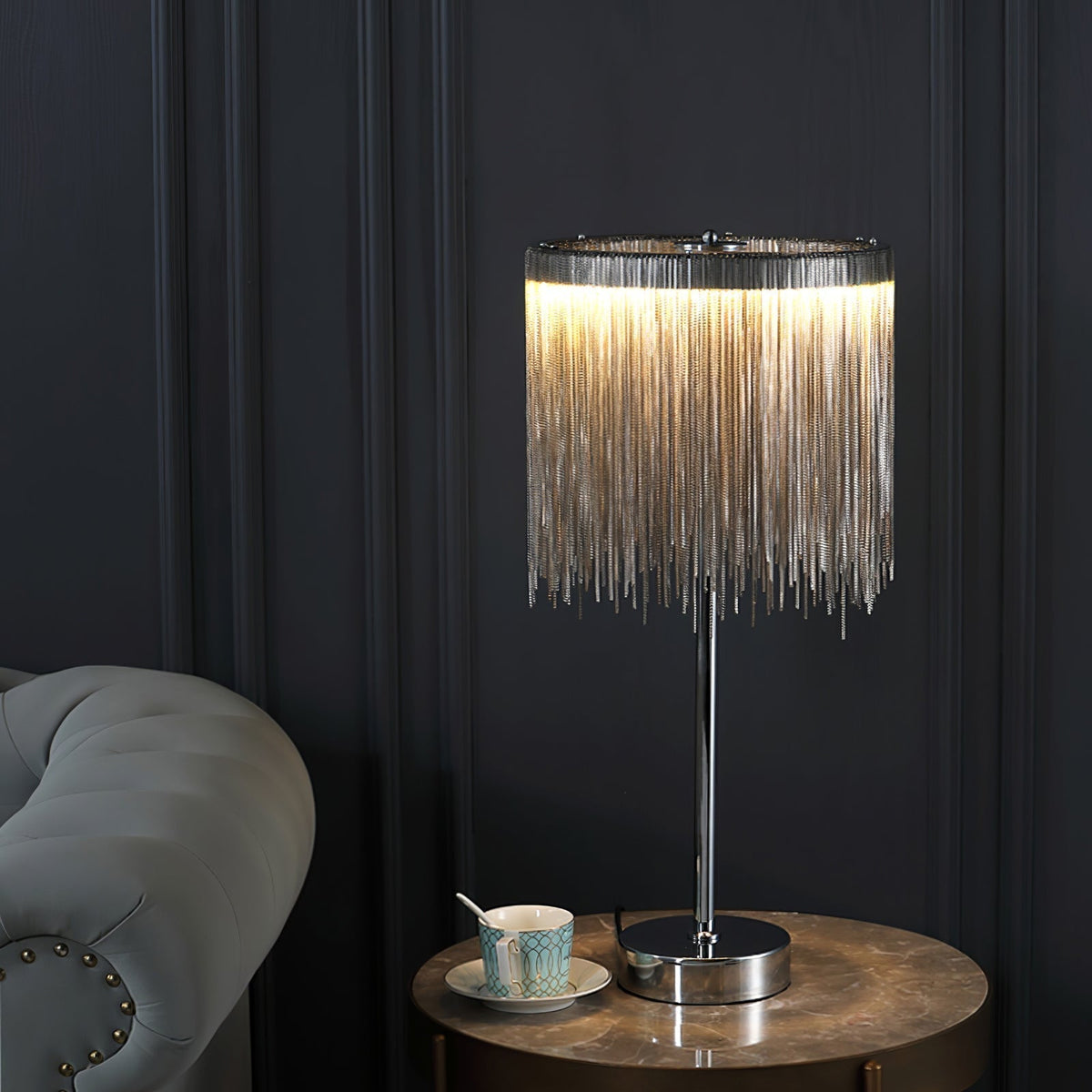 Cascade Cadena Tassel Table Lamp