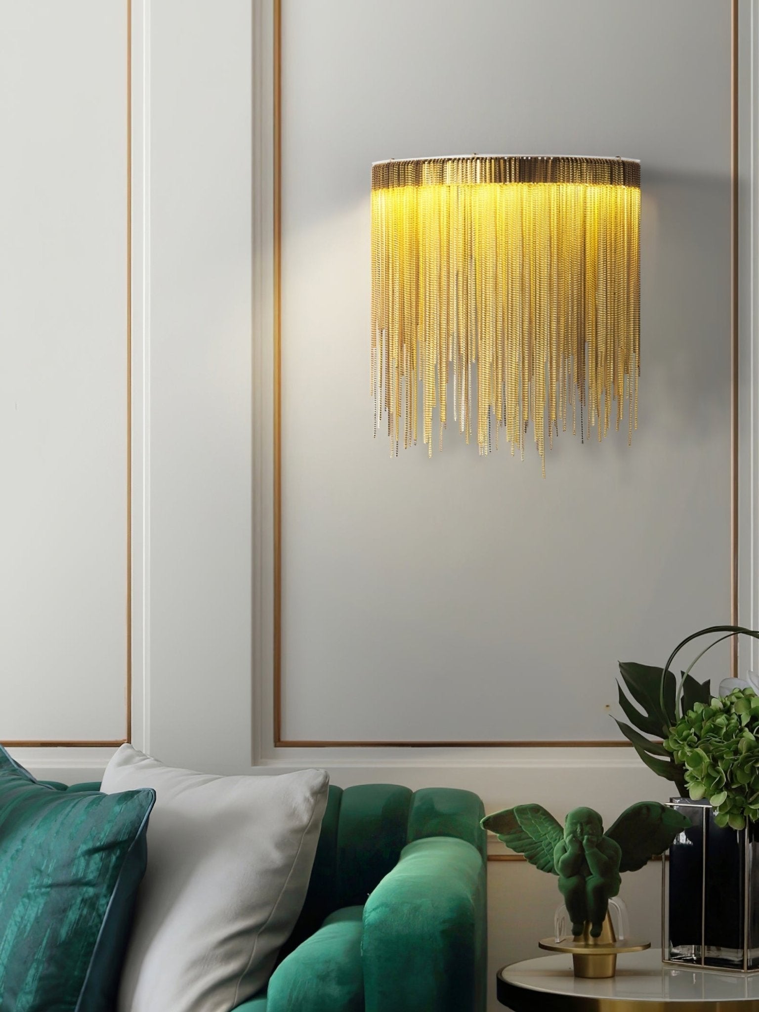 Gove Steel Elegant Wall Lamp