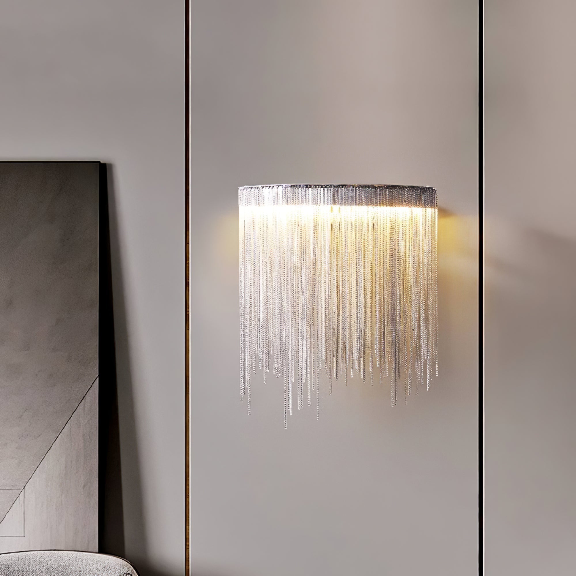 Gove Steel Elegant Wall Lamp