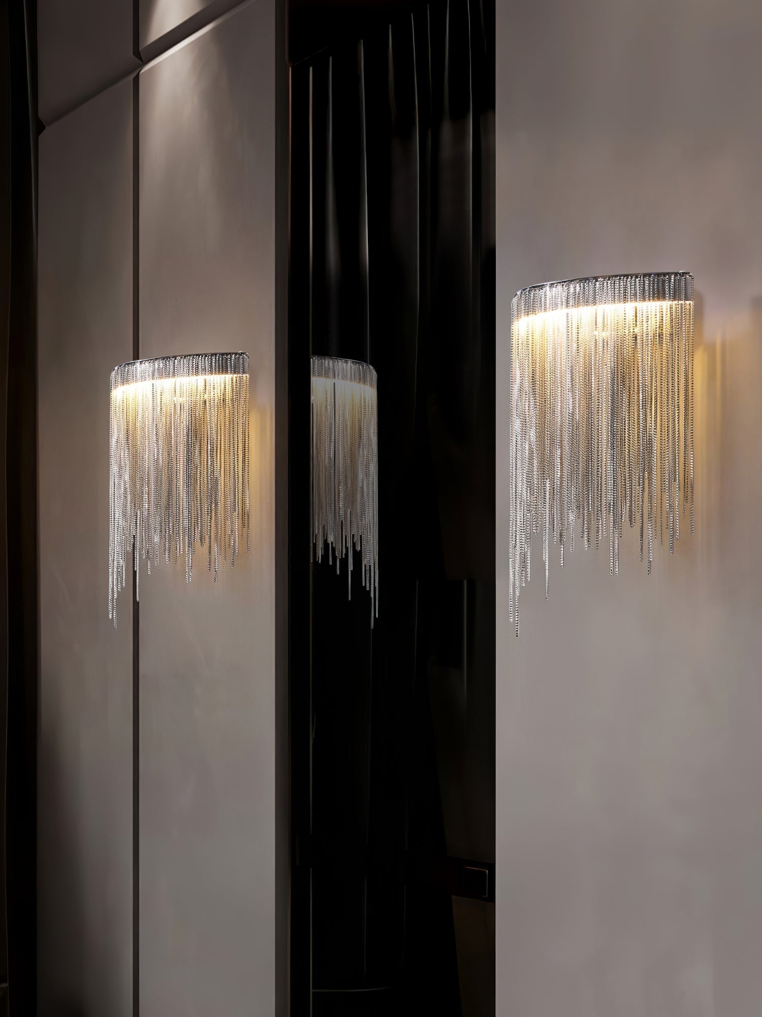 Gove Steel Elegant Wall Lamp