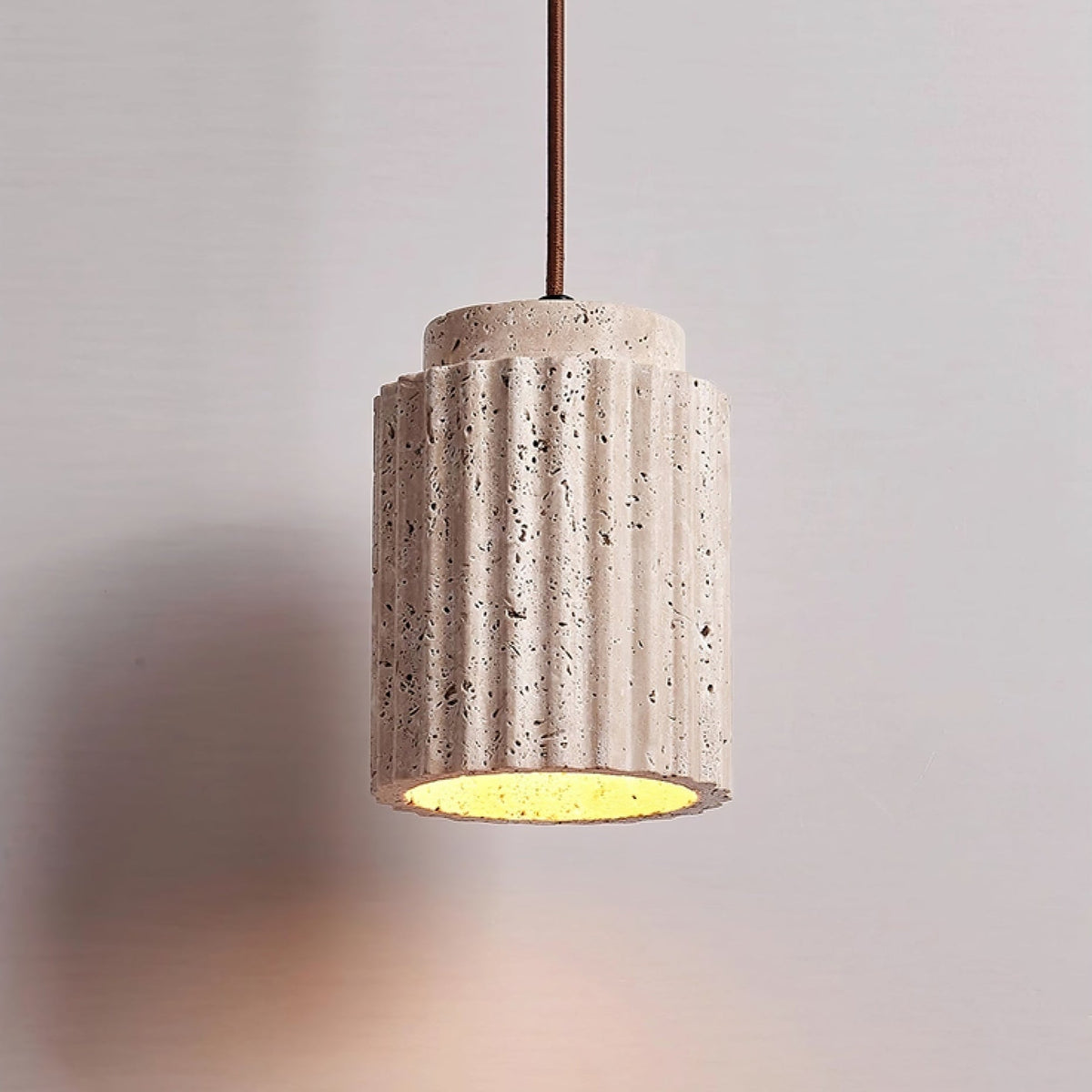 Serinaya Travertine Pendant Light