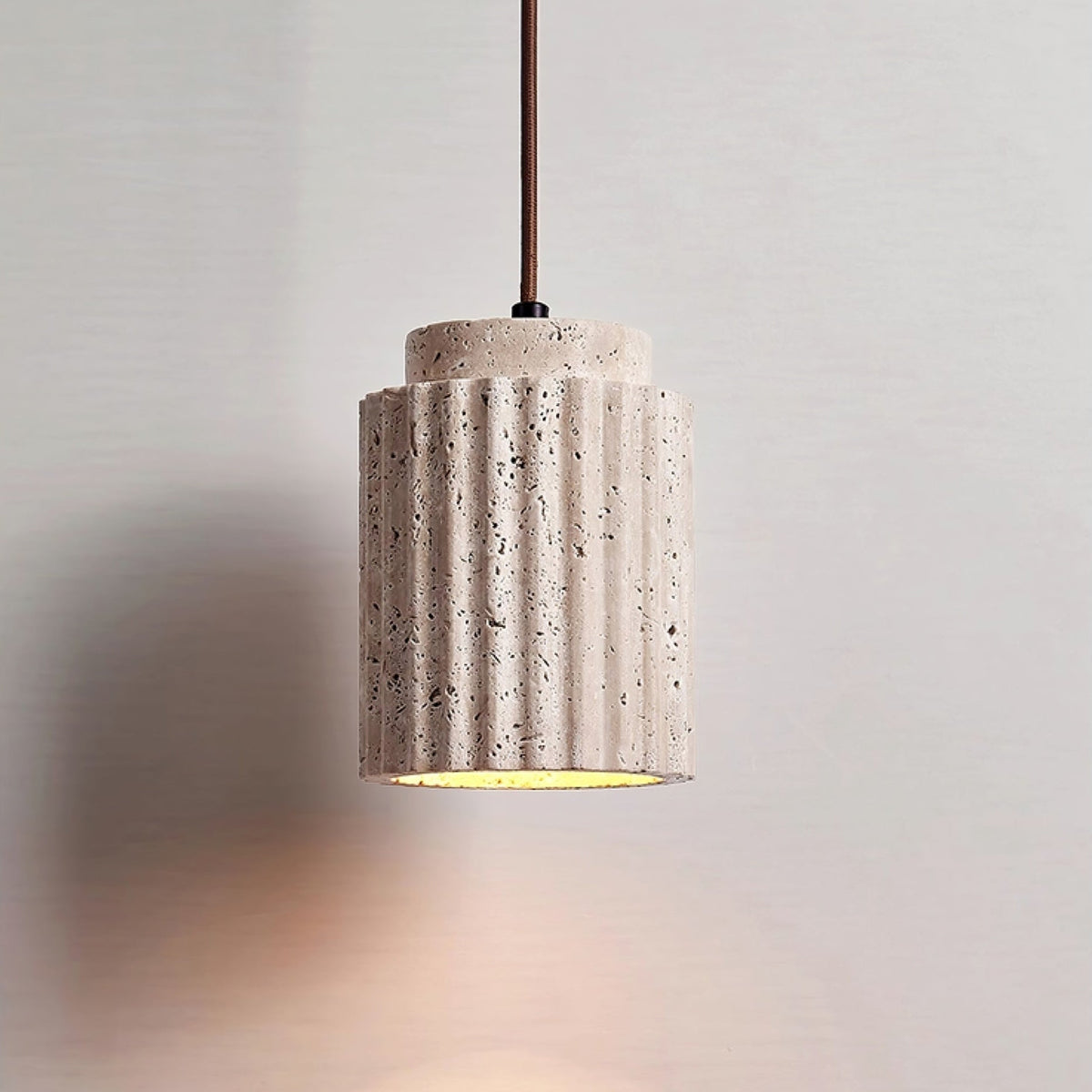Serinaya Travertine Pendant Light