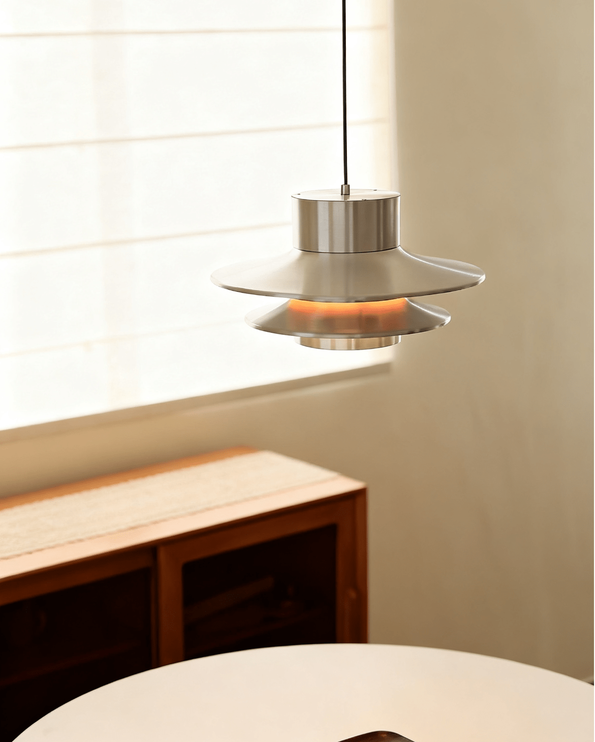 Ulux Chrome Pendant Light