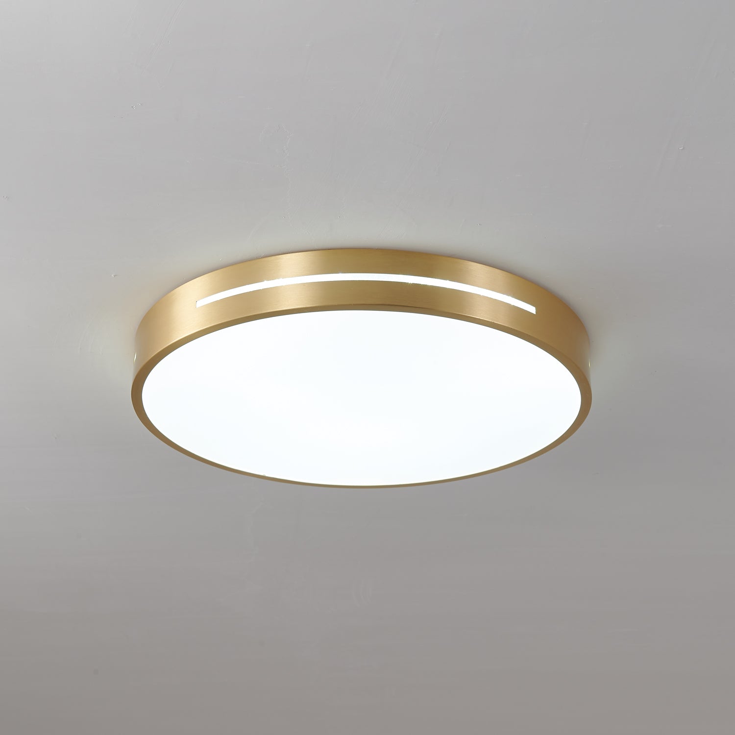 Eurcarara Modern Minimalist Brass Ceiling Light