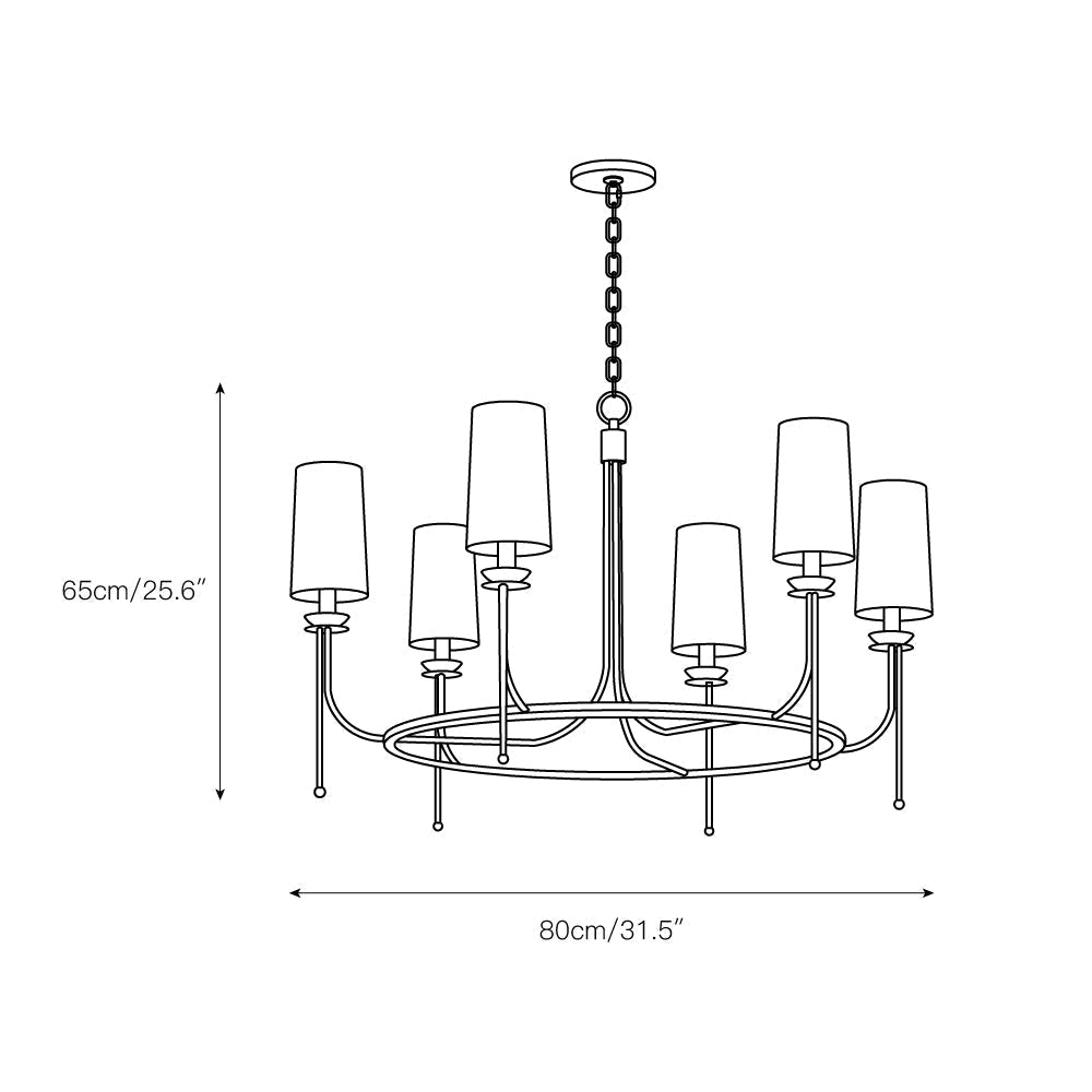 Selenian Chandelier