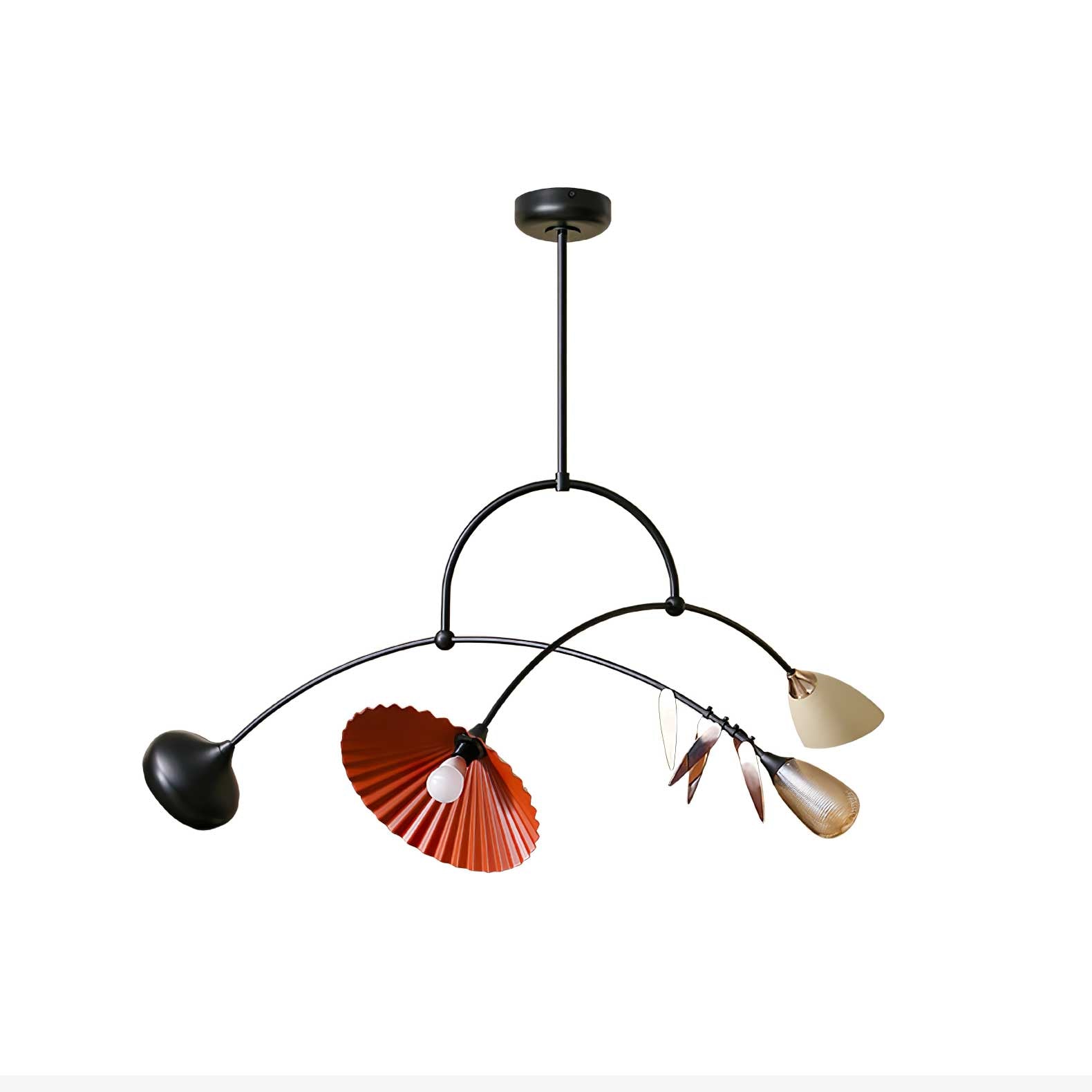 FloraCurv Glass Artisan Pendant Light