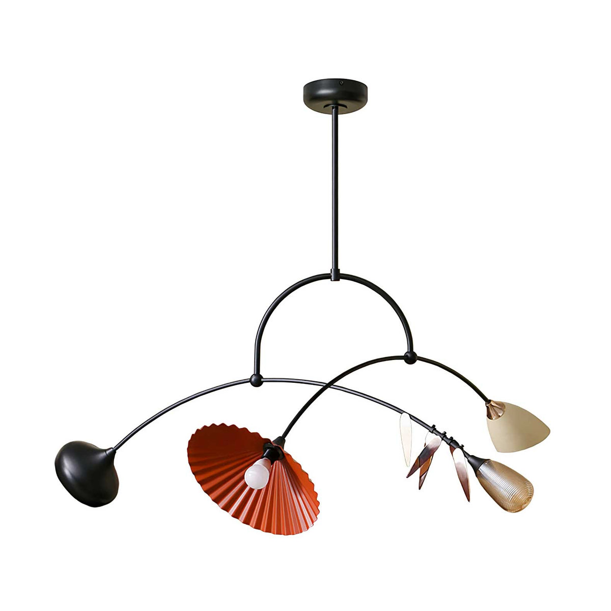 FloraCurv Glass Artisan Pendant Light