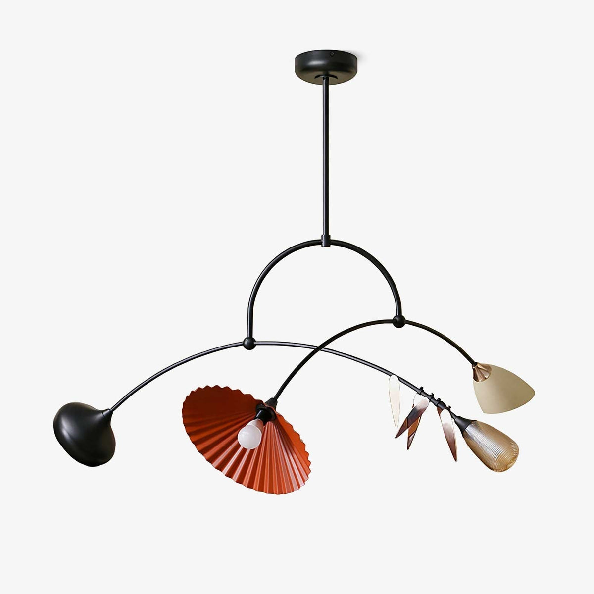 FloraCurv Glass Artisan Pendant Light