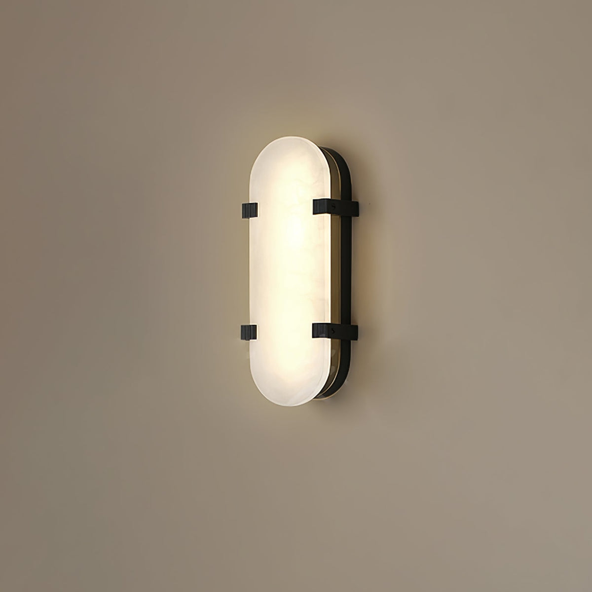 Nivanise Modern Alabaster Wall Light