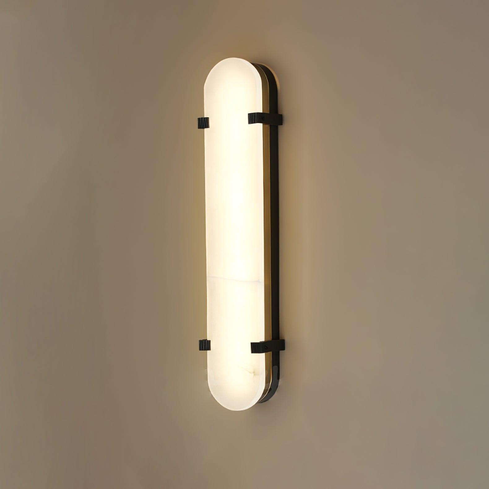 Nivanise Modern Alabaster Wall Light