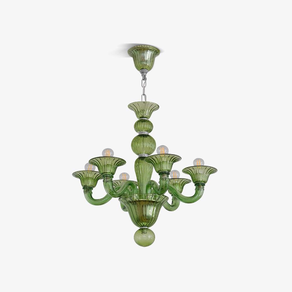 Vase Chandelier Murano Glass Exotic