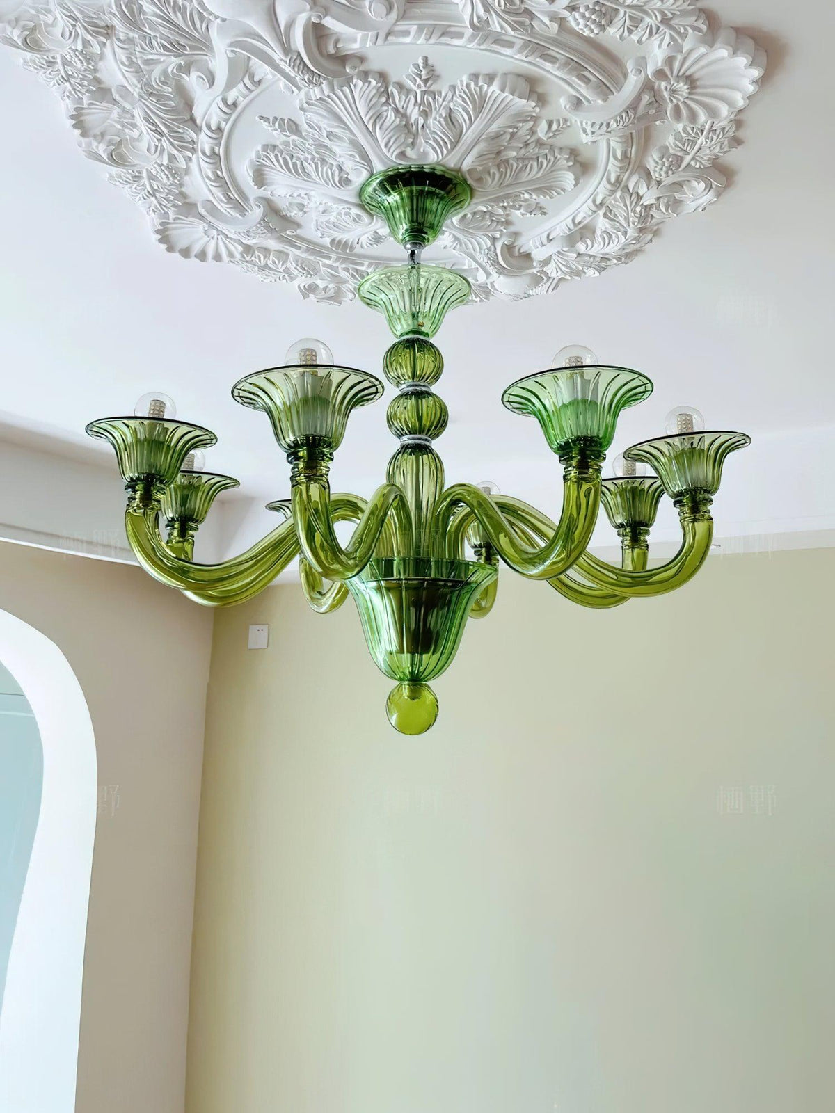 Vase Chandelier Murano Glass Exotic