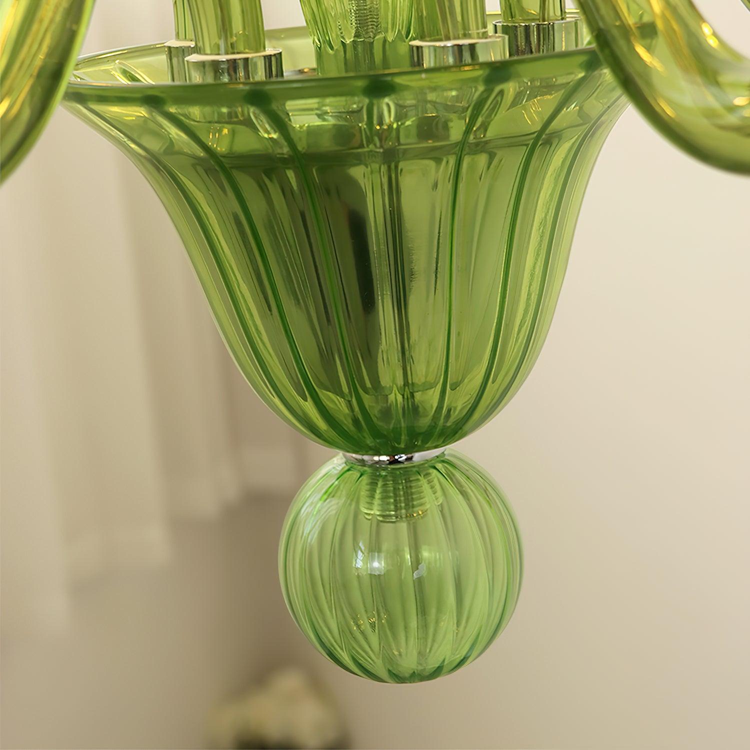 Vase Chandelier Murano Glass Exotic