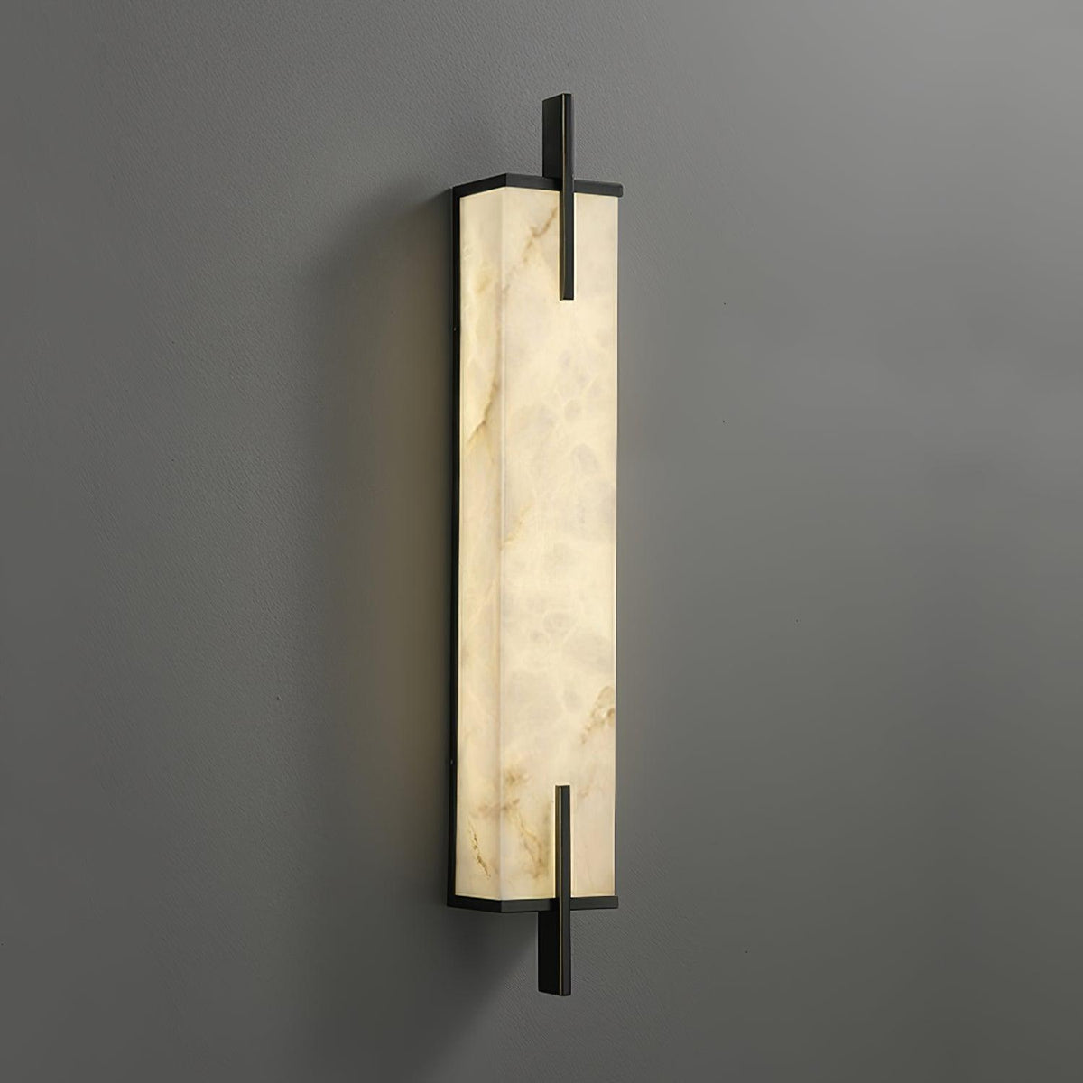 Komino Rectangular Alabaster Wall Light
