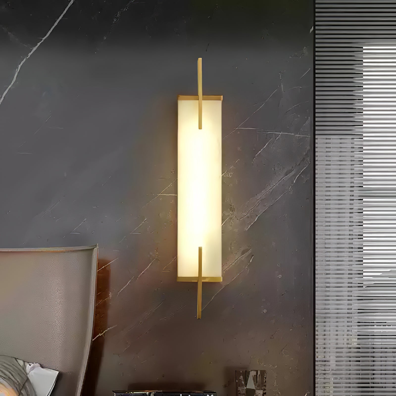 Zenith Alabaster Wall Light