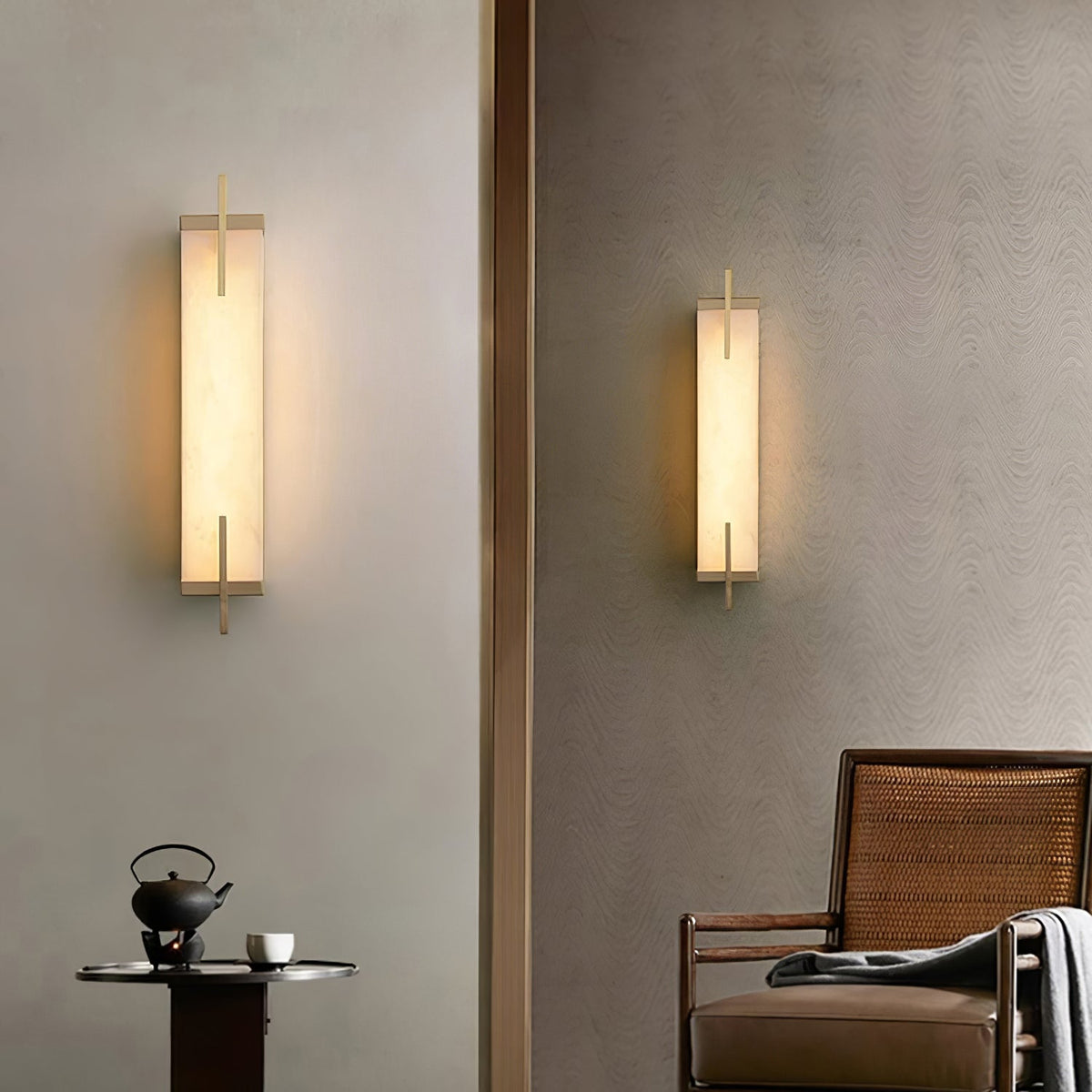 Zenith Alabaster Wall Light