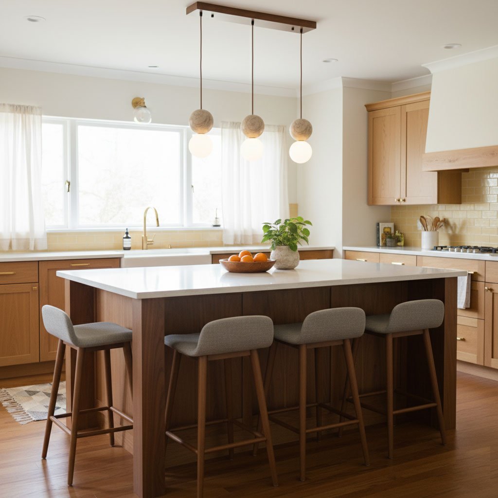 Beauview Travertine Pendant Light