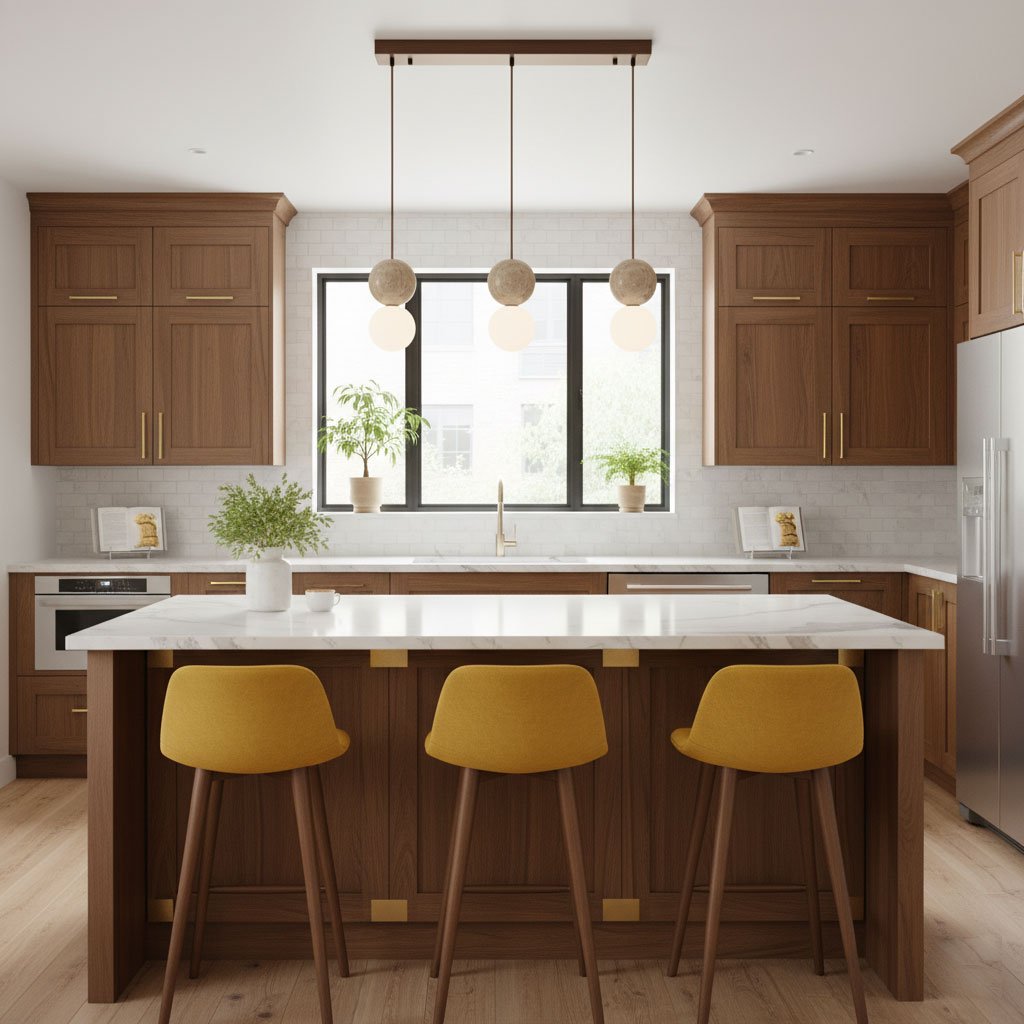 Beauview Travertine Pendant Light