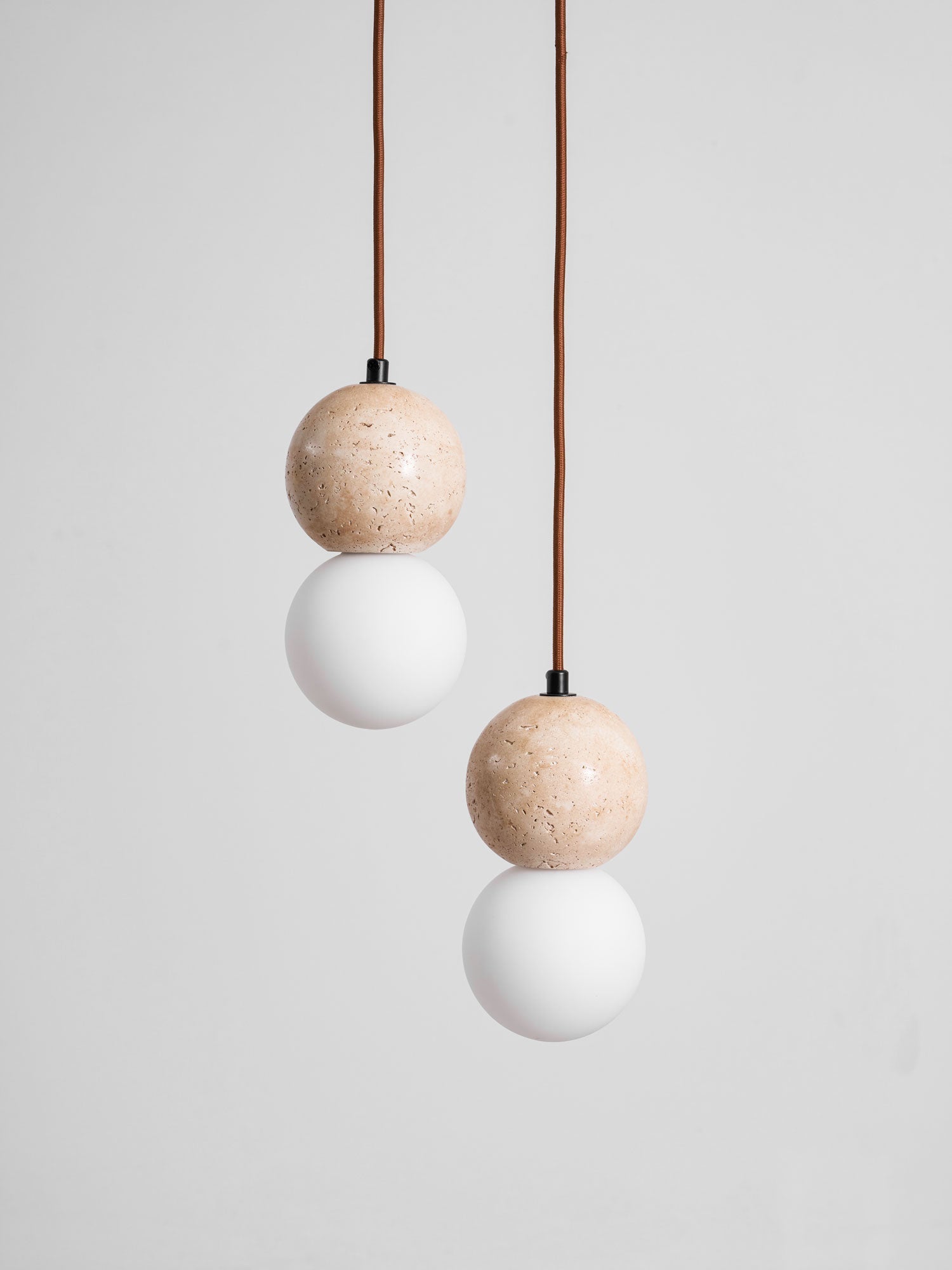 Beauview Travertine Pendant Light