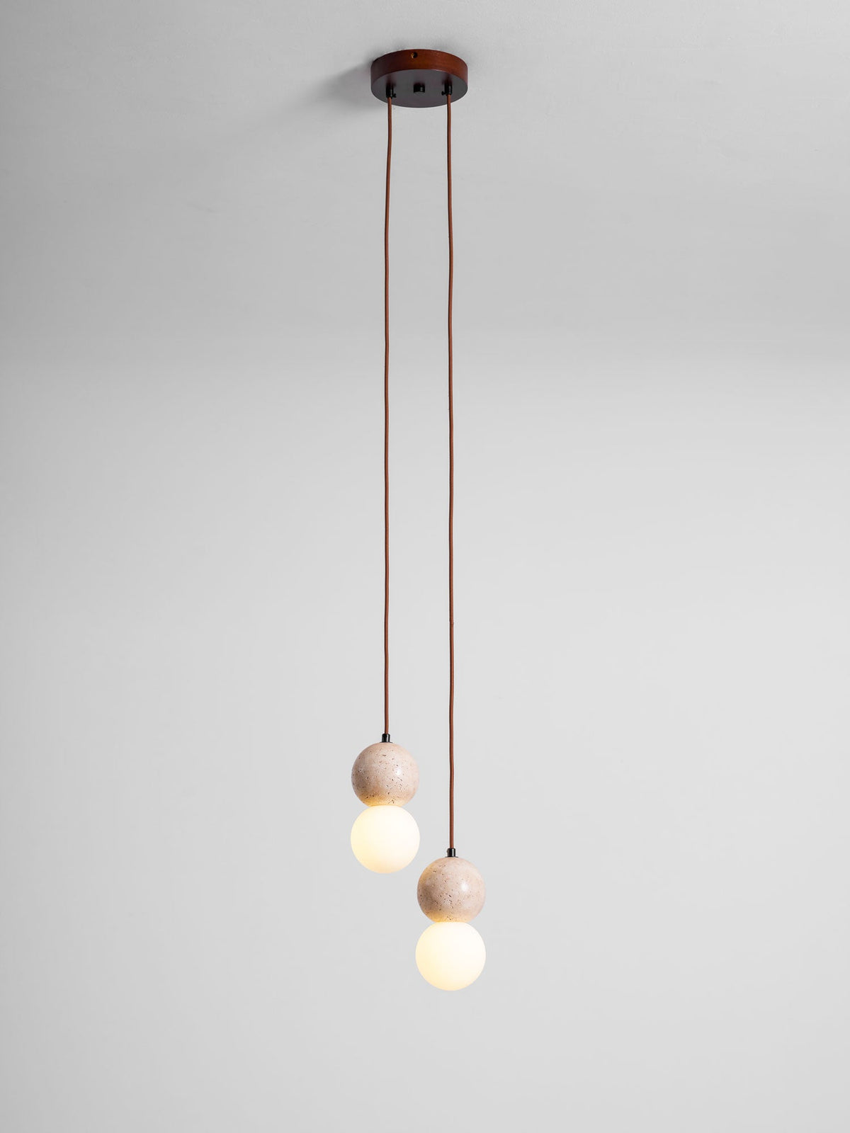 Beauview Travertine Pendant Light