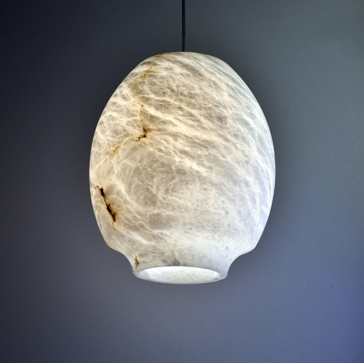 Thalia Minimalist Alabaster Pendant Light