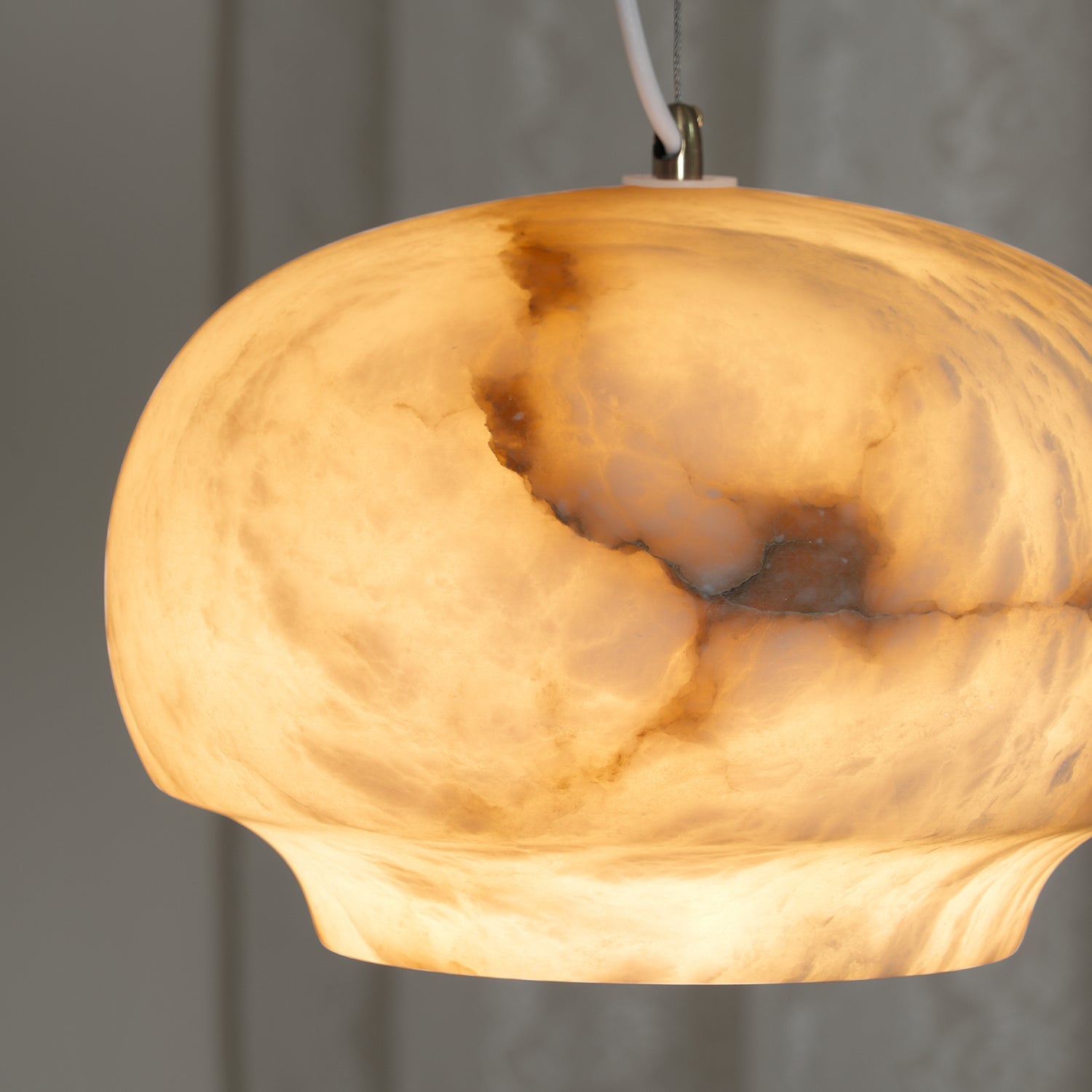 Thalia Minimalist Alabaster Pendant Light
