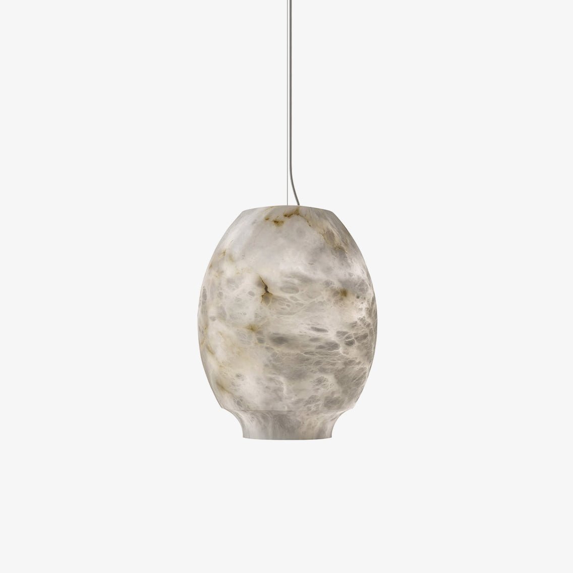 Thalia Minimalist Alabaster Pendant Light