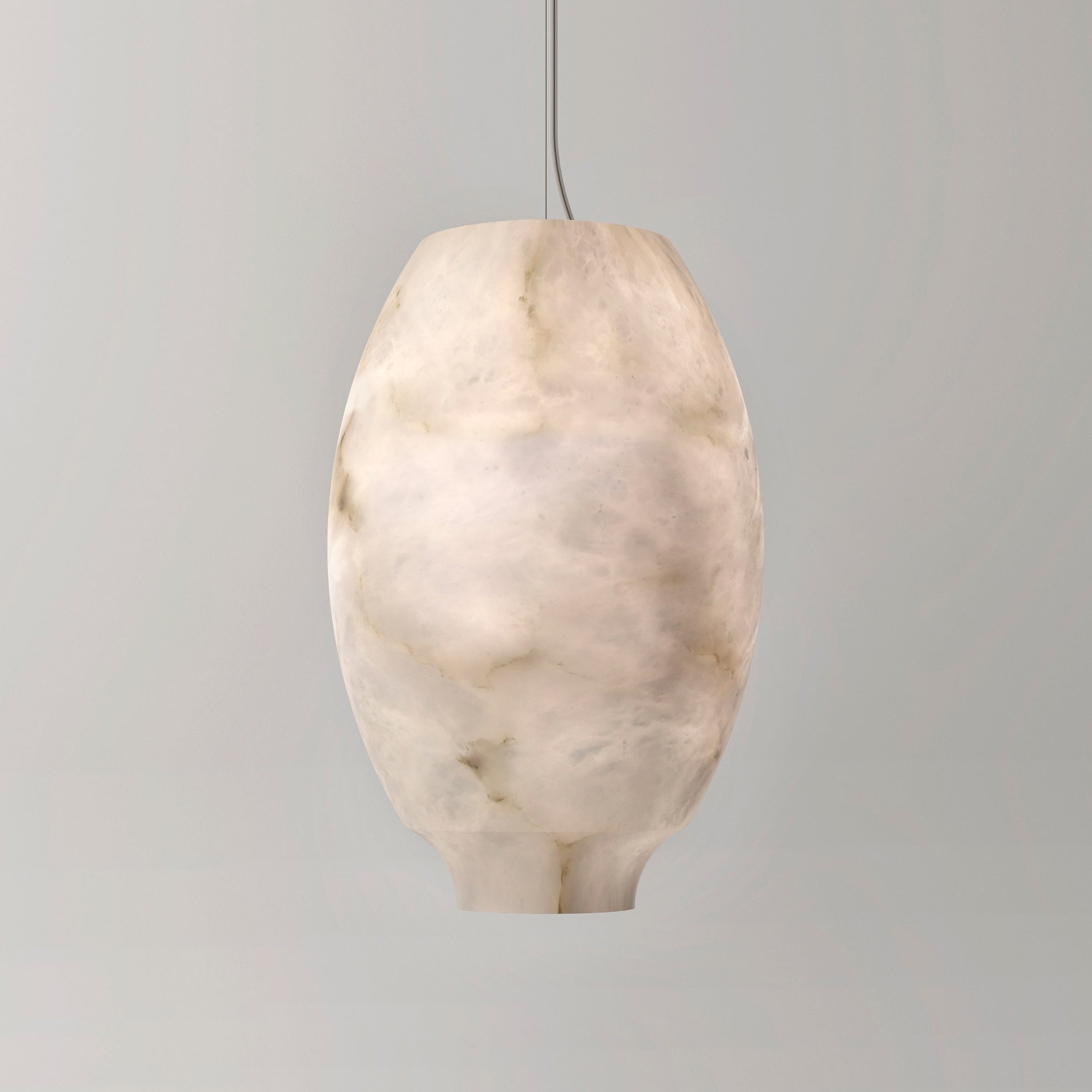 Thalia Minimalist Alabaster Pendant Light