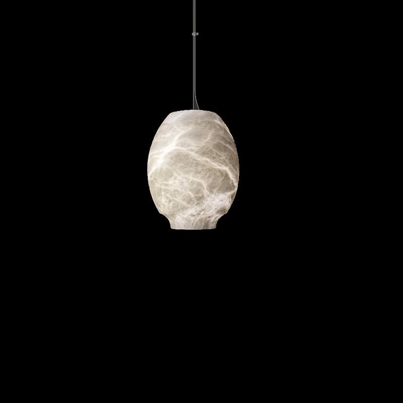 Thalia Minimalist Alabaster Pendant Light