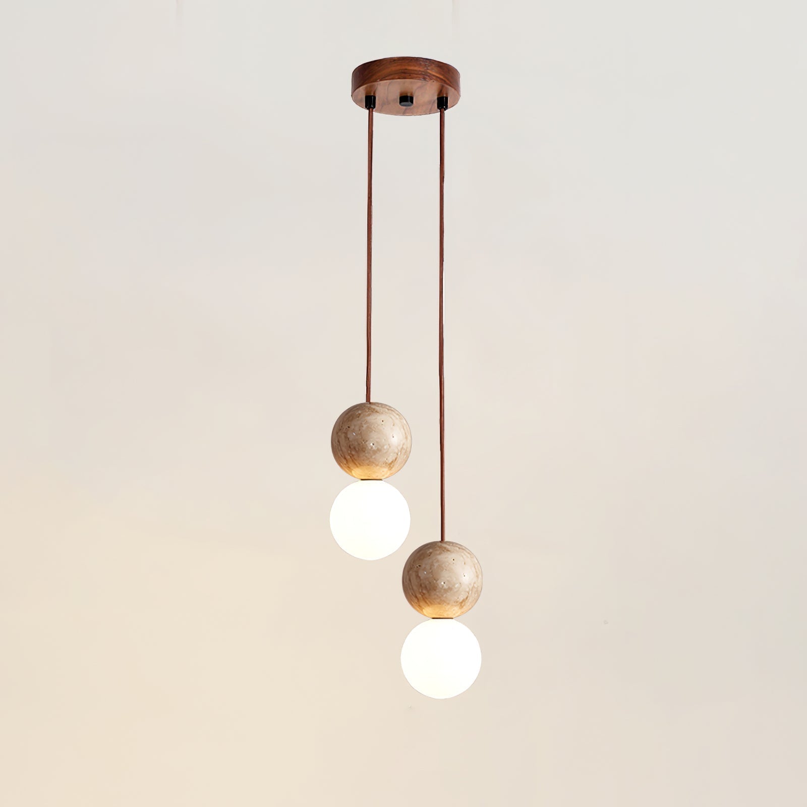 Beauview Travertine Pendant Light