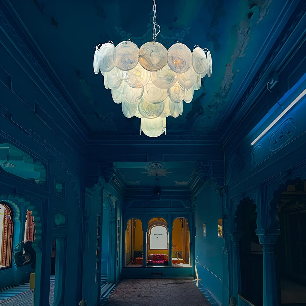 Aqua Chandelier