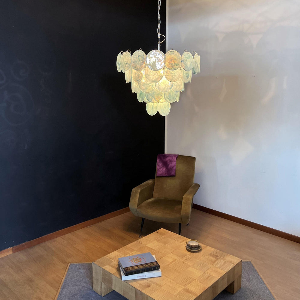 Aqua Chandelier