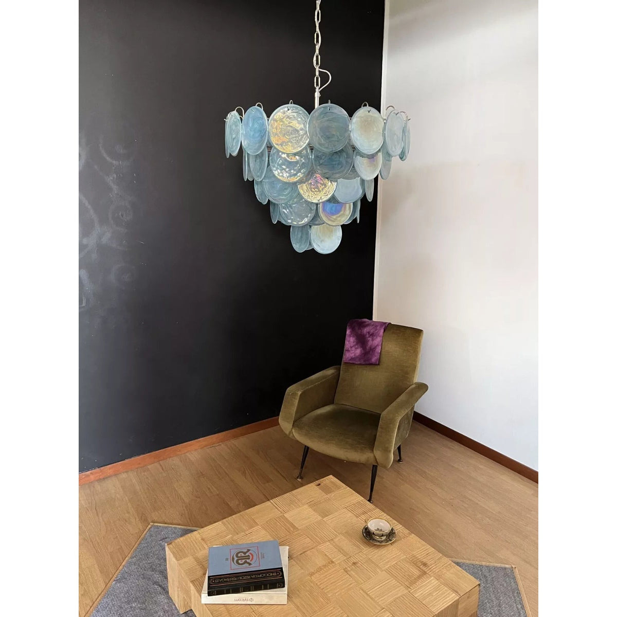 Aqua Chandelier