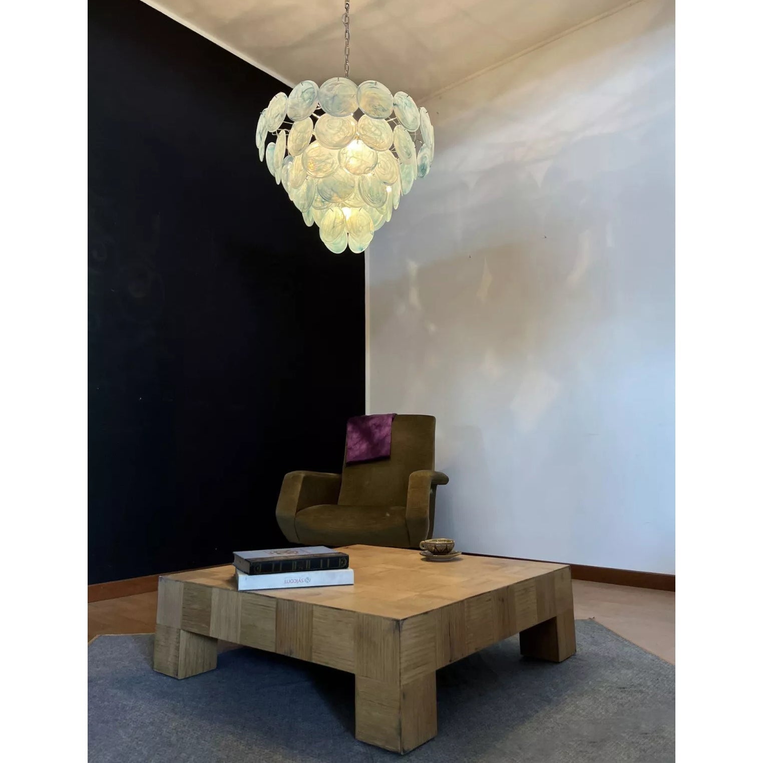 Aqua Chandelier