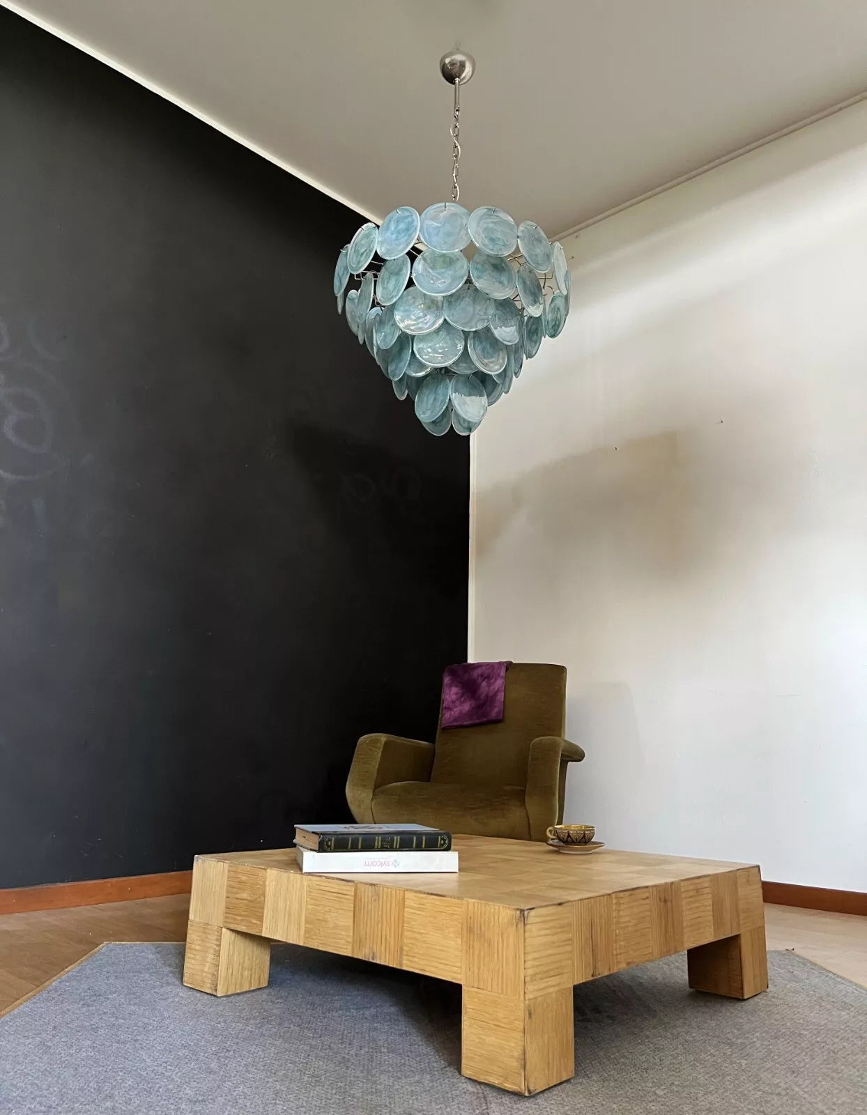 Aqua Chandelier