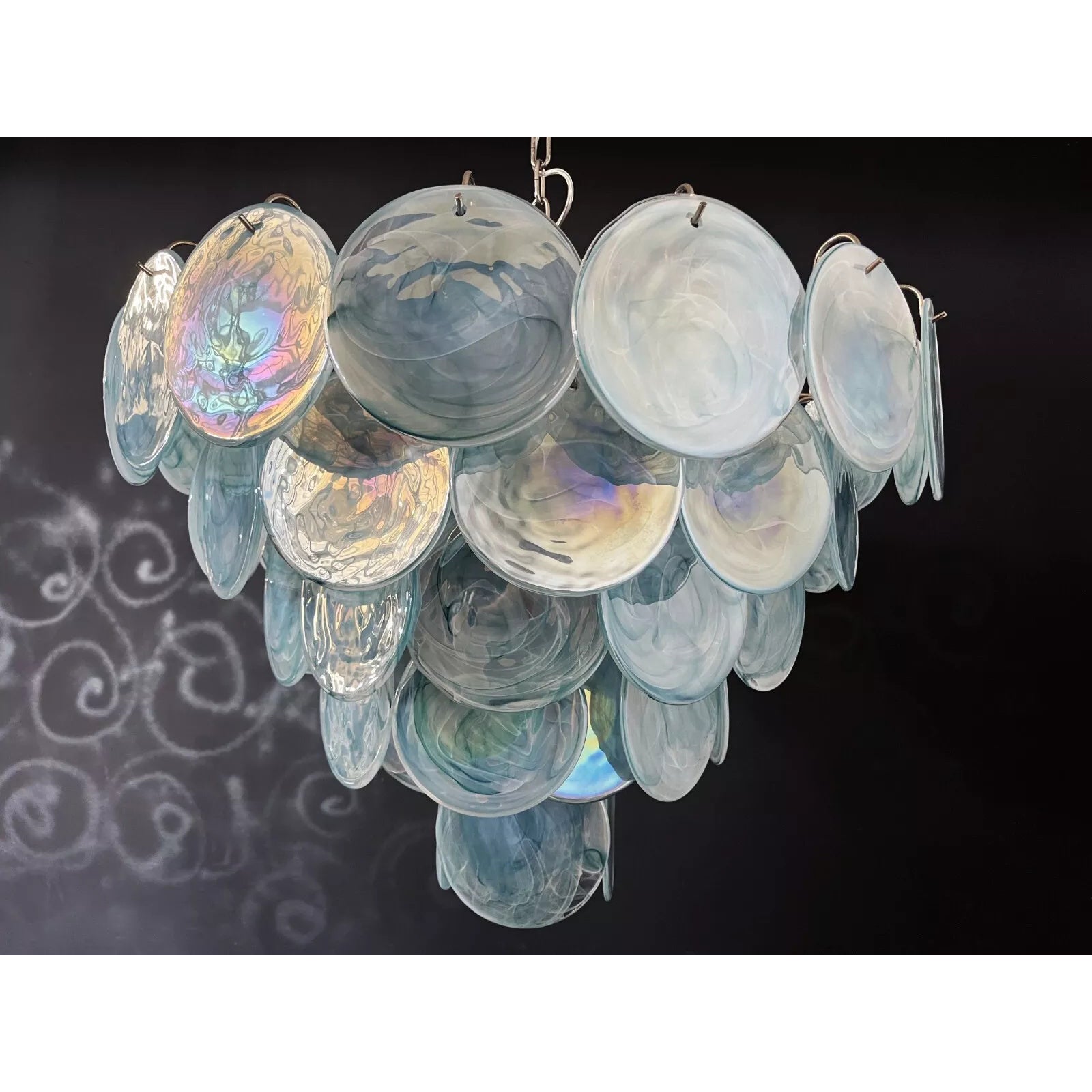 Aqua Chandelier