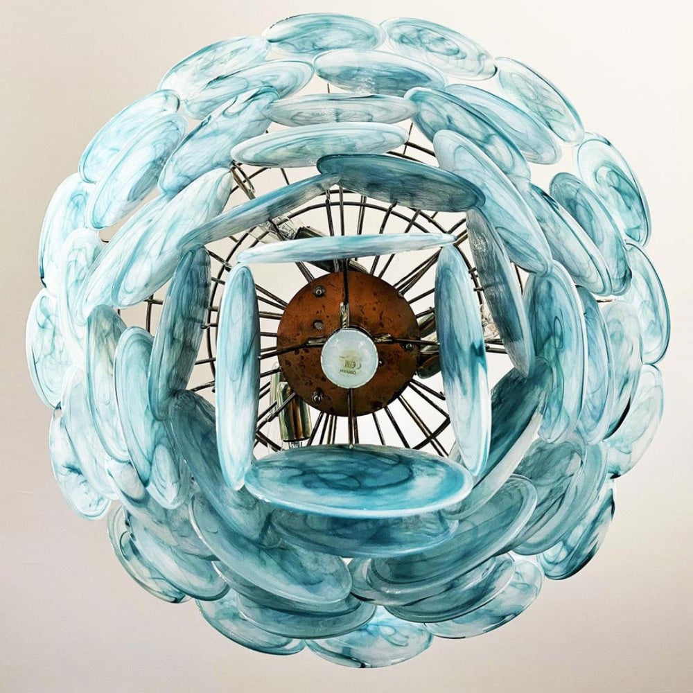 Aqua Chandelier