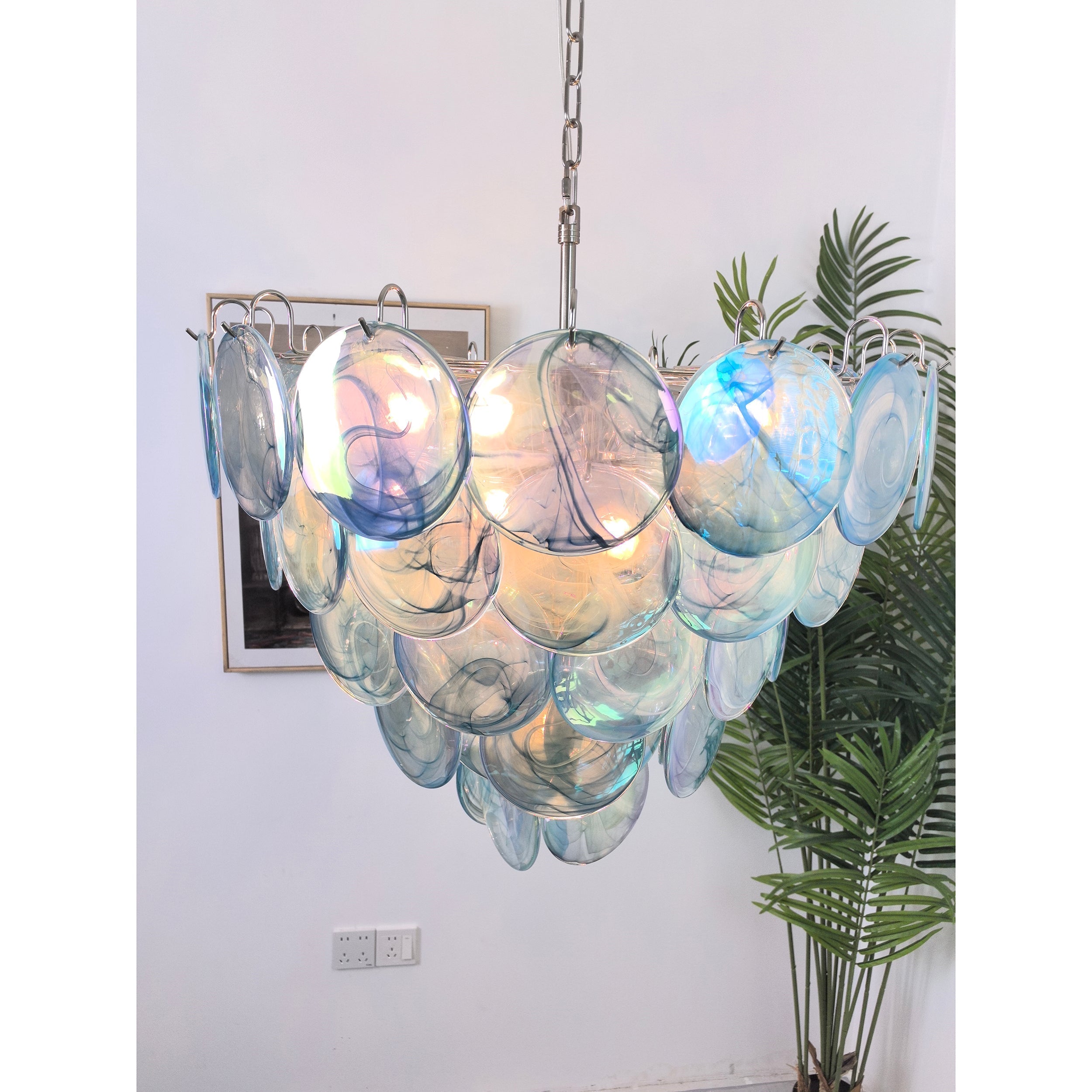 Aqua Chandelier