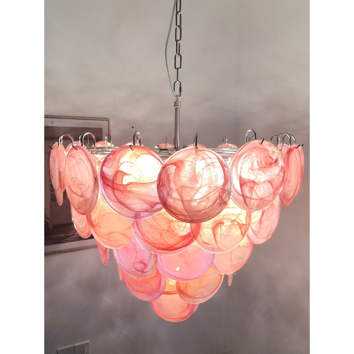 Aqua Chandelier