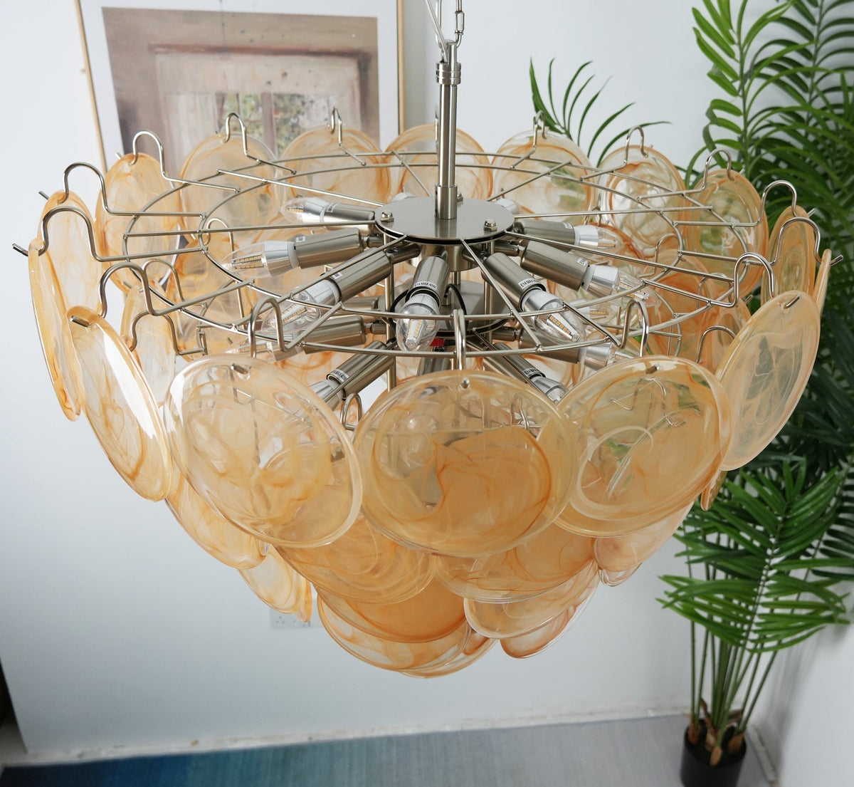 Aqua Chandelier