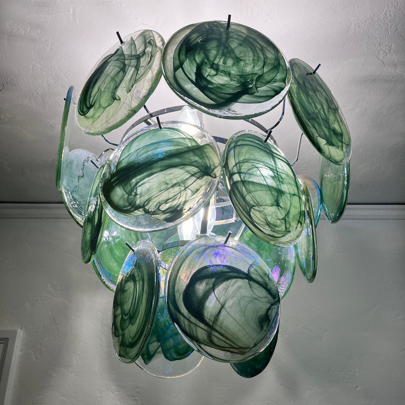 Aqua Chandelier