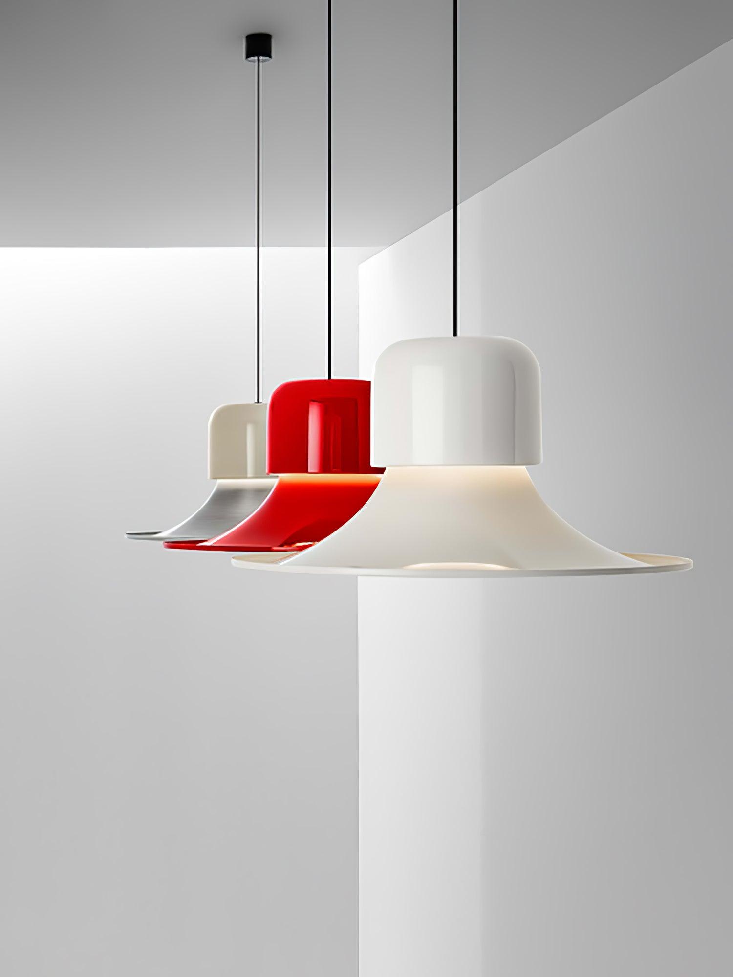Ardisiella Pendant Light Aluminum Curved for Kitchen