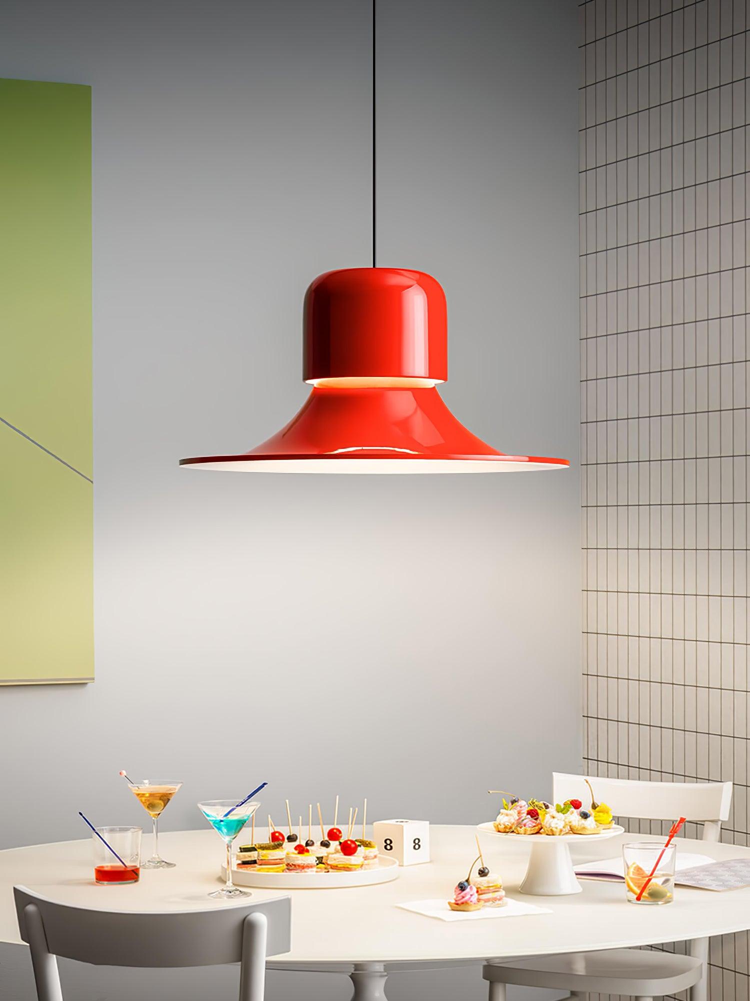 Ardisiella Pendant Light Aluminum Curved for Kitchen