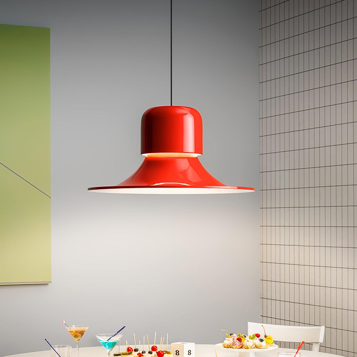 Ardisiella Pendant Light Aluminum Curved for Kitchen