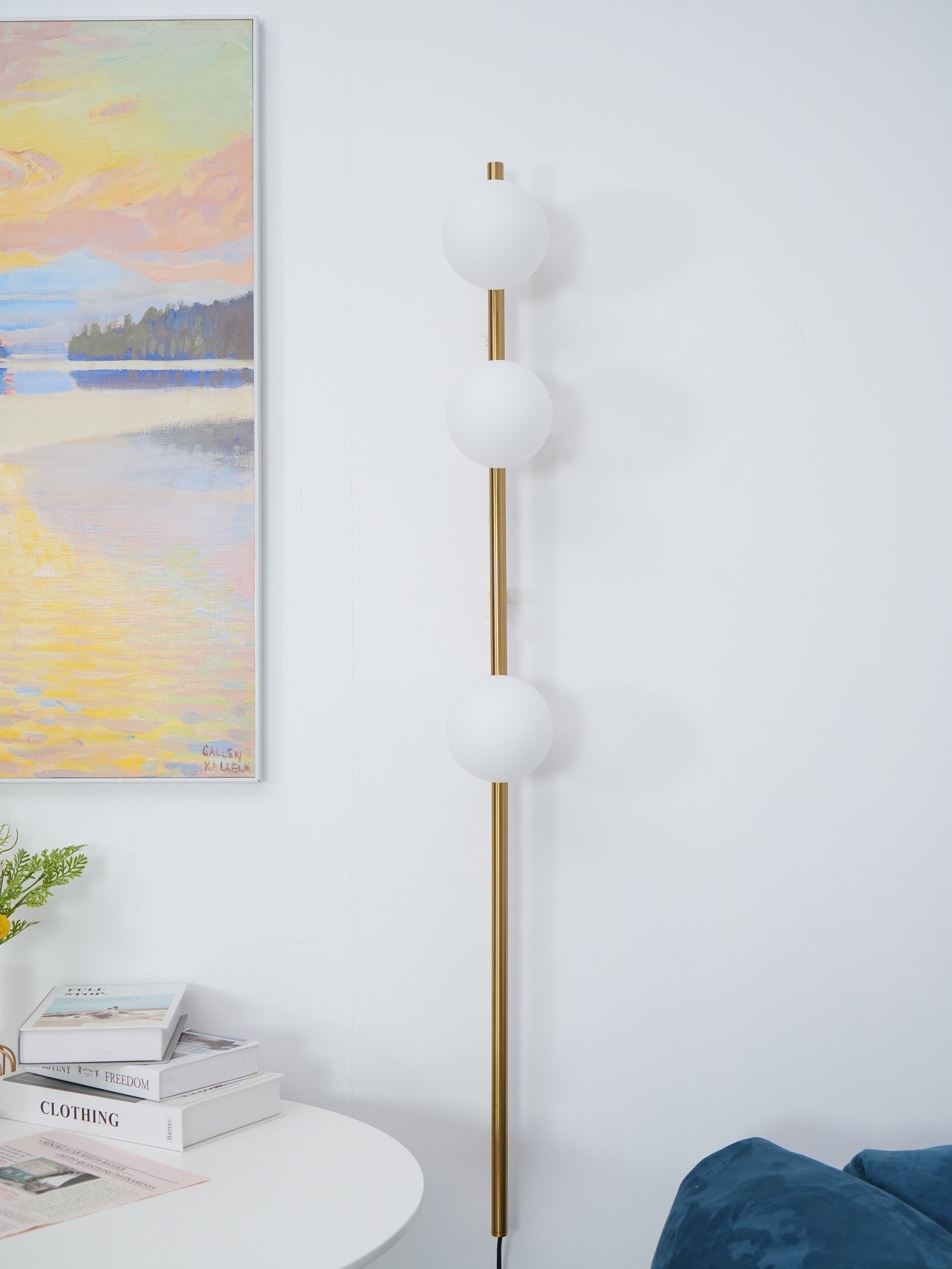 Ultheia Modern Minimalist Candied Balls Glass Wall Light
