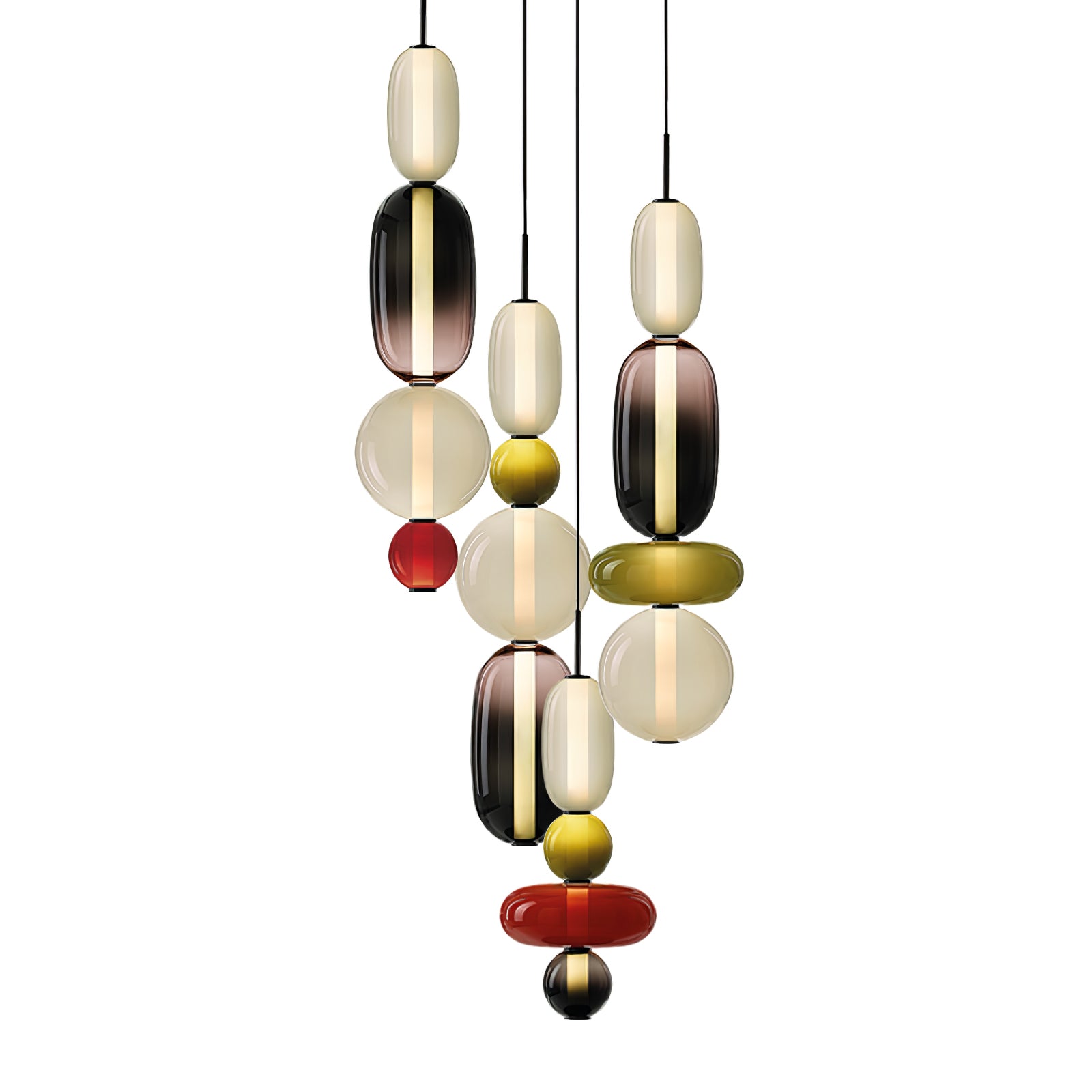 Daelen Glass Acrylic Artistic Pendant Light