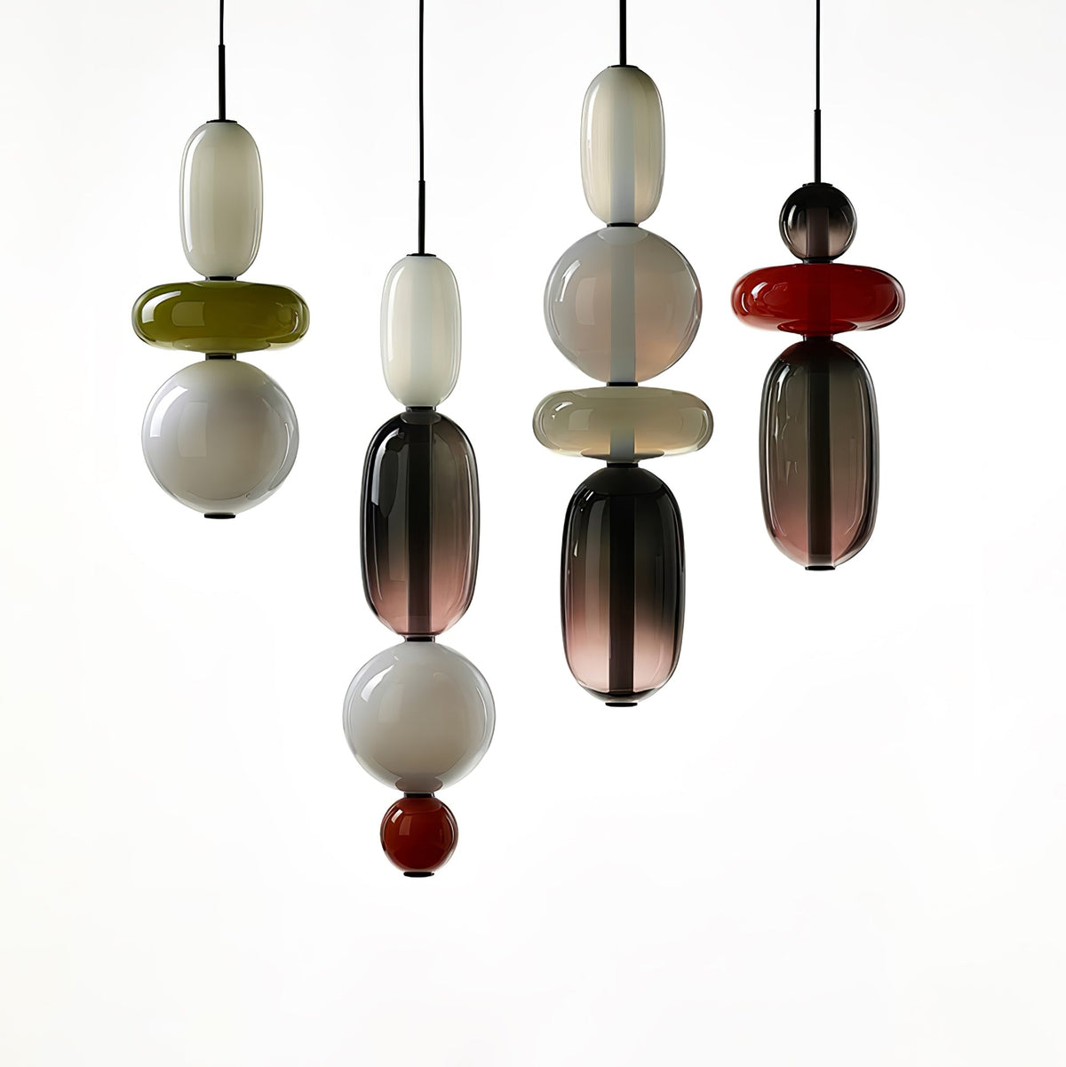 Daelen Glass Acrylic Artistic Pendant Light